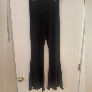 Aerie Ribbed Flare Pants